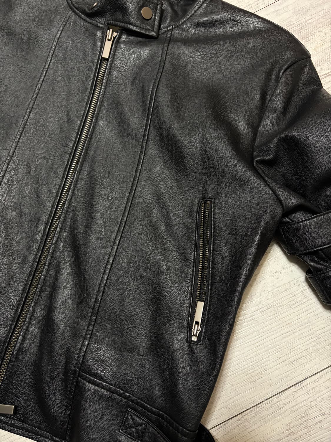 보헤미안서울 레더 라이더자켓 상품이미지3