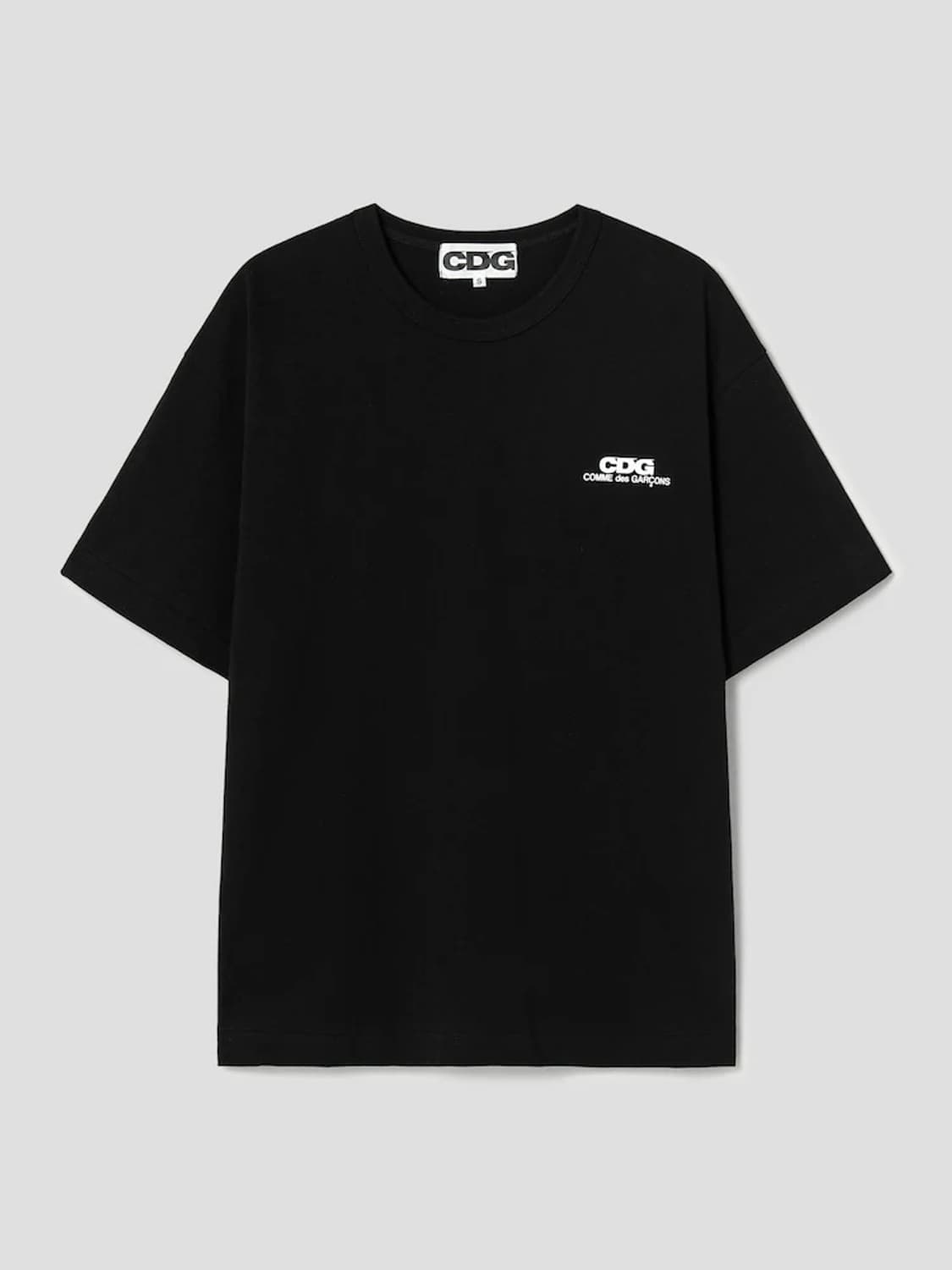 cdg 오버사이즈 반팔티 블랙 m 상품이미지1