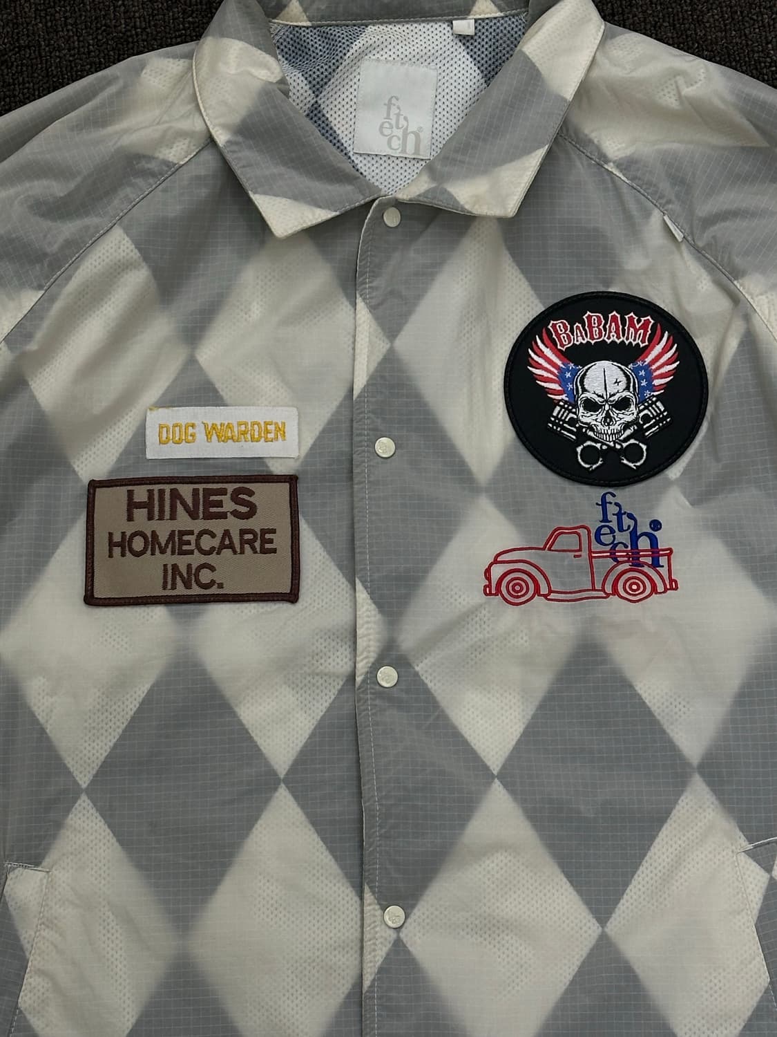 L)Fetch 페치 빈티지 립스탑 코치 자켓 상품이미지5