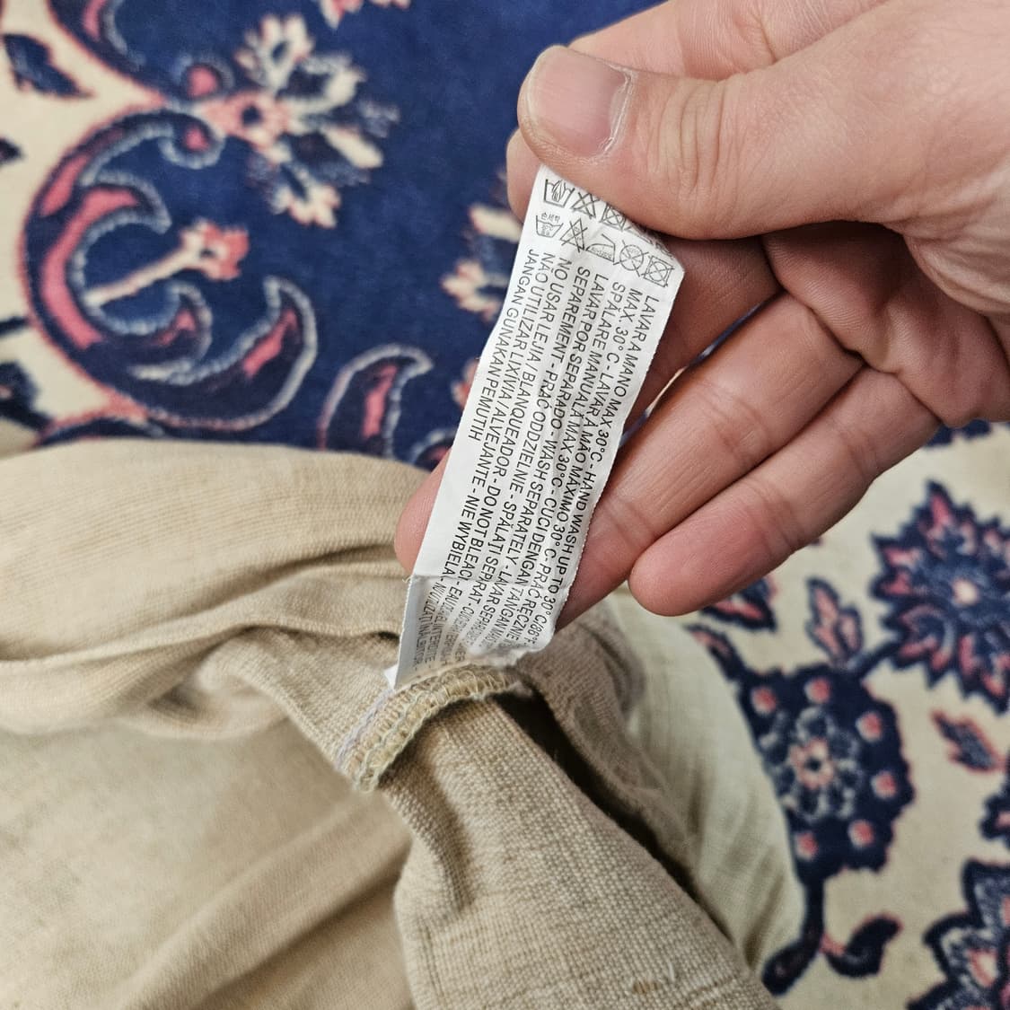 자라(ZARA) 주트 쇼퍼백 65 x 45 x 13 size 상품이미지5