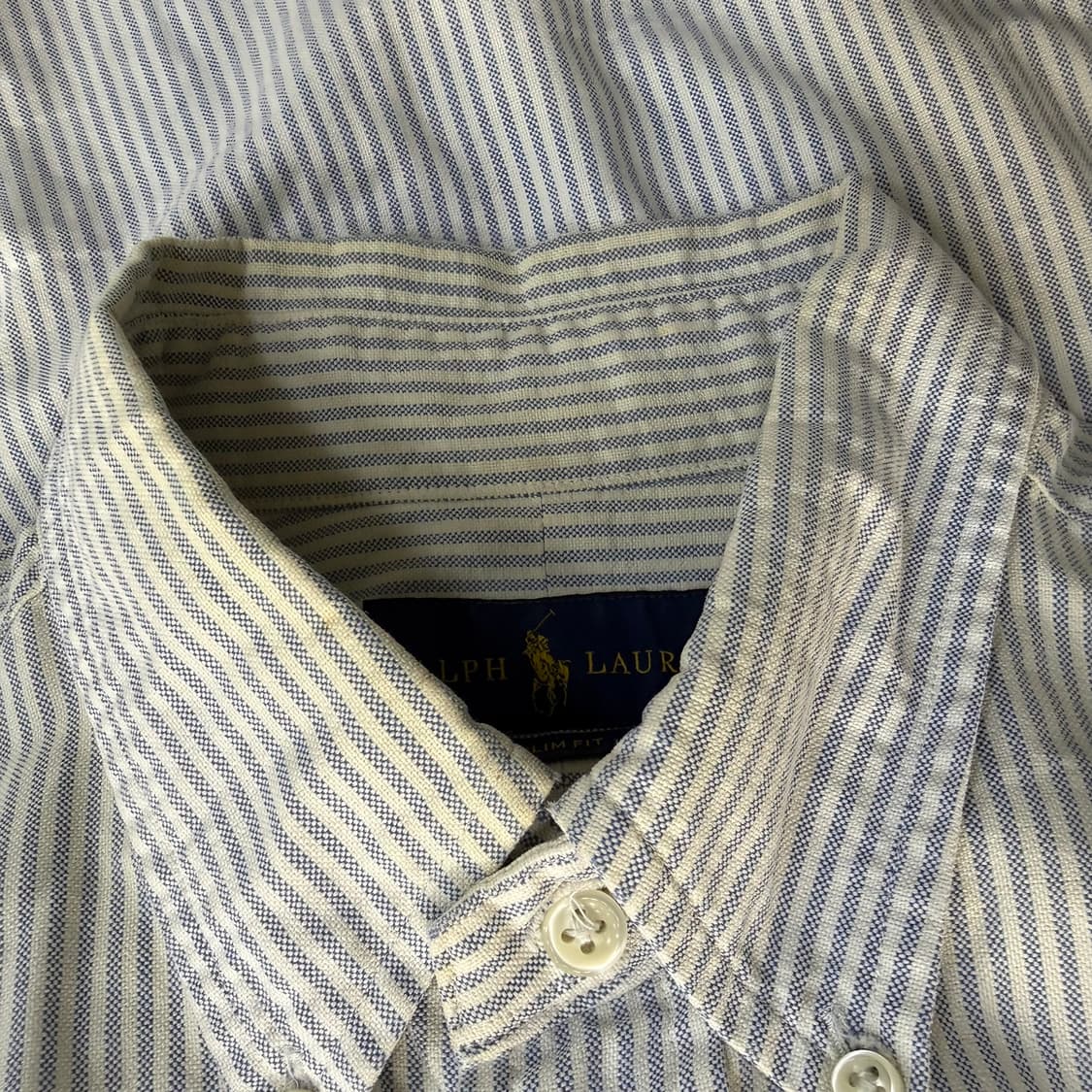 M 폴로랄프로렌 슬림핏 스트라이프 셔츠 0317T 상품이미지5