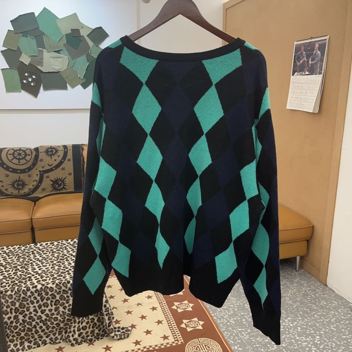 폴로 랄프로렌 90's Y2K 레트로 컬러 배색 니트 105 C08893 상품이미지4