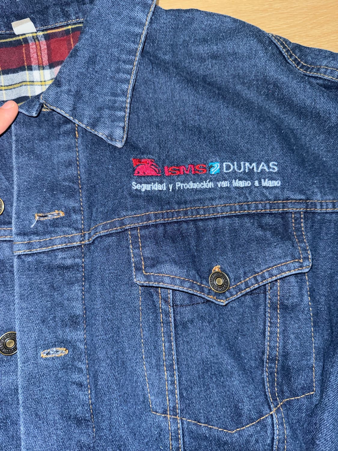 [vintage]해외 엔지니어링 기업 ‘DUMAS’ 빈티지 워크 자켓 상품이미지2