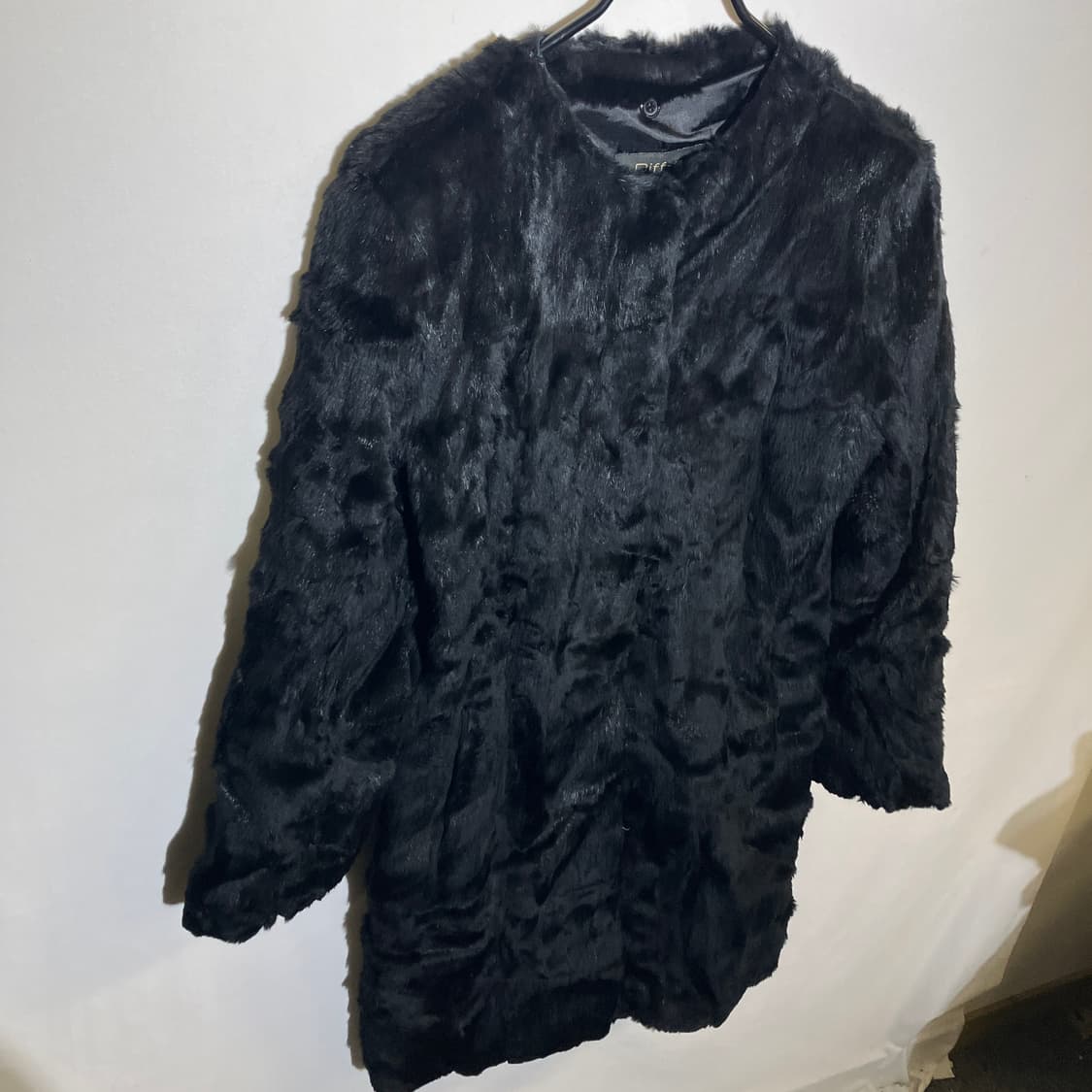 55)토끼털 천연모피 래빗 코트 상품이미지1