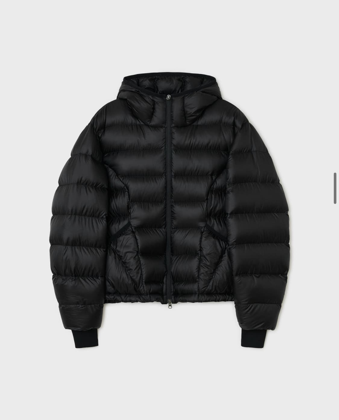 [새상품,06] 벨리에 메이즈 라이트 웨이트 덕 다운 경량패딩 블랙 상품이미지5