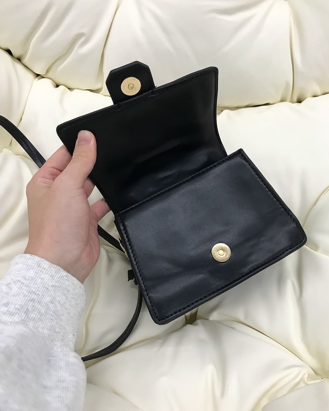 자라 레더 미니 투웨이백 가방 상품이미지3