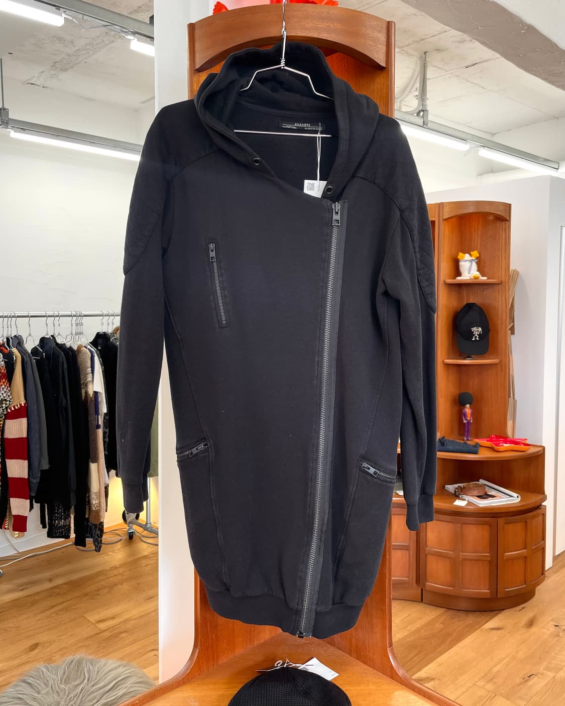 [36] 올세인츠 롱 후드 자켓 상품이미지6