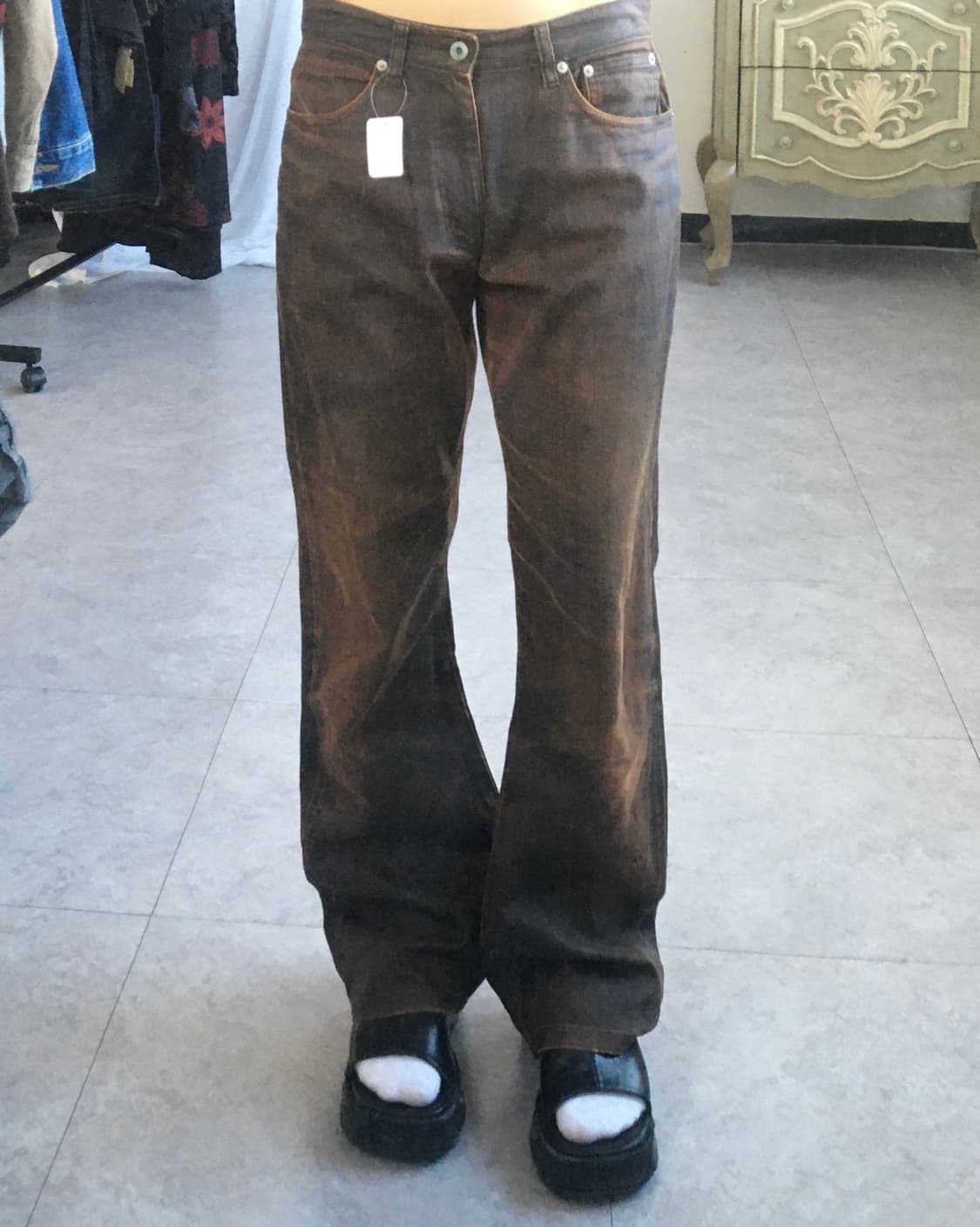 Washing coating pants 상품이미지1
