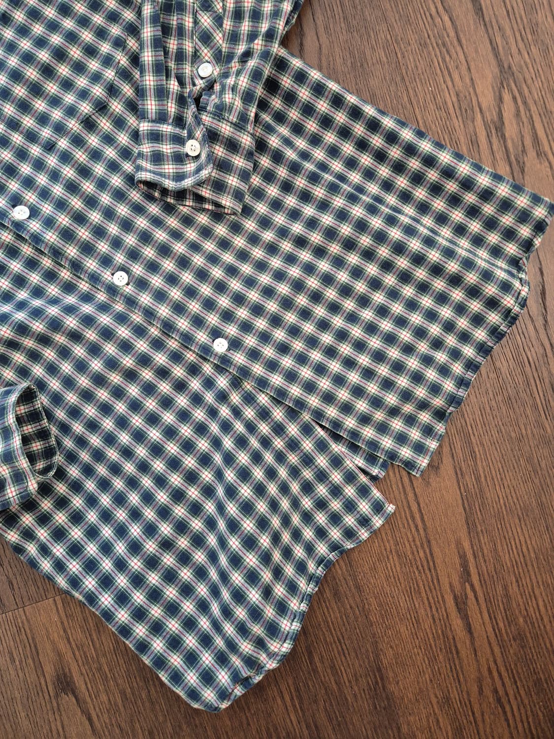 SUH SANGYOUNG Oxford Check Shirts 상품이미지5
