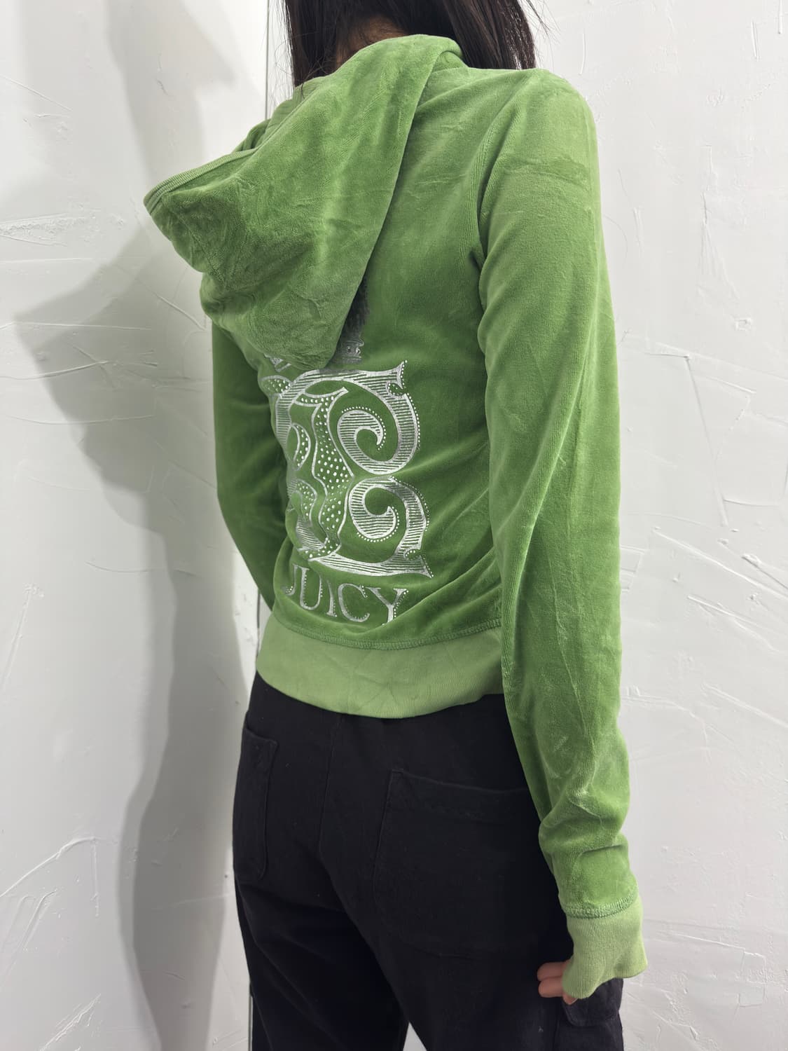 juicy couture velvet hood zipup 상품이미지5