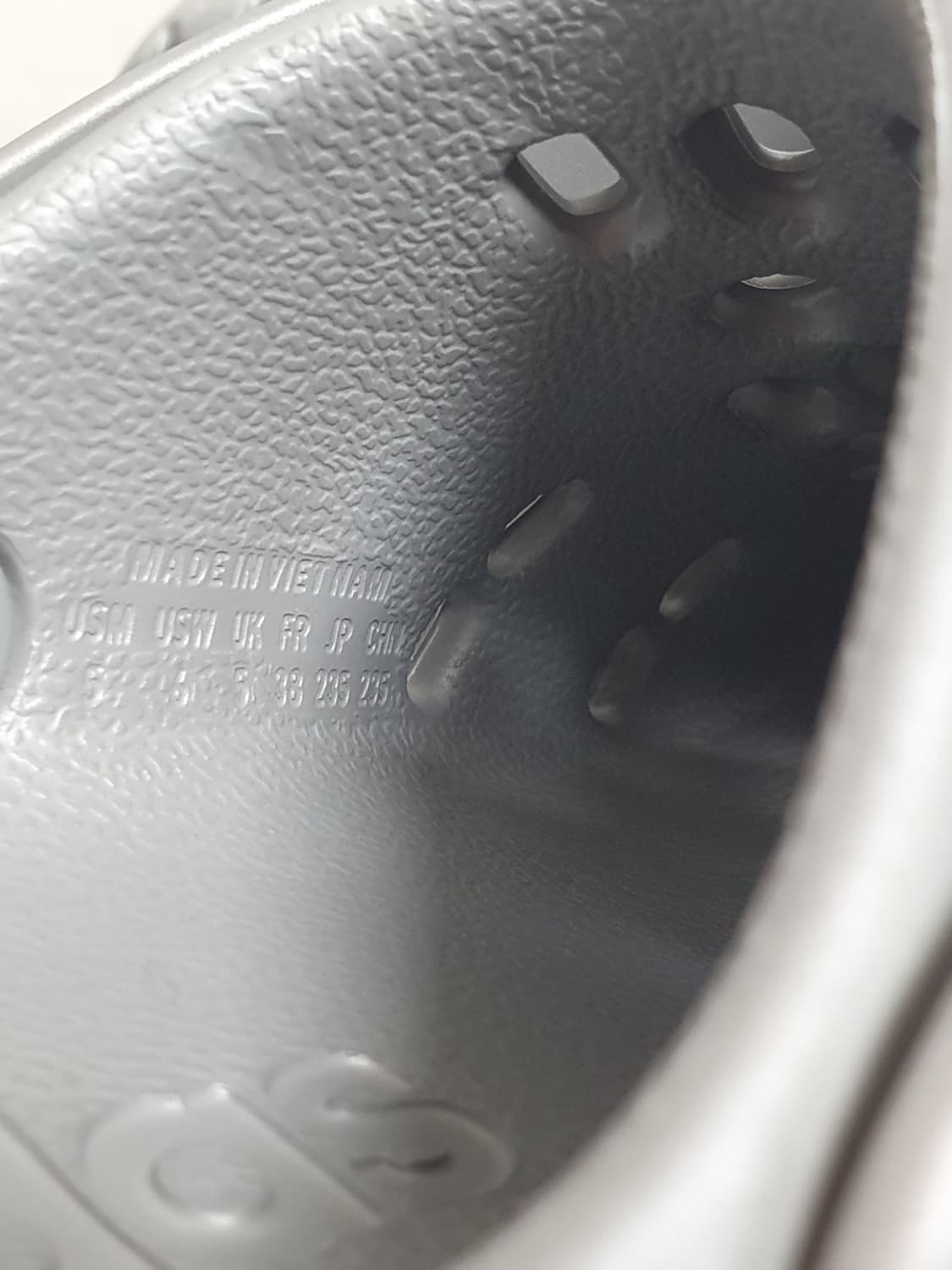 아디다스 아딜렛 플랫폼 클로그 실버 235mm 상품이미지10