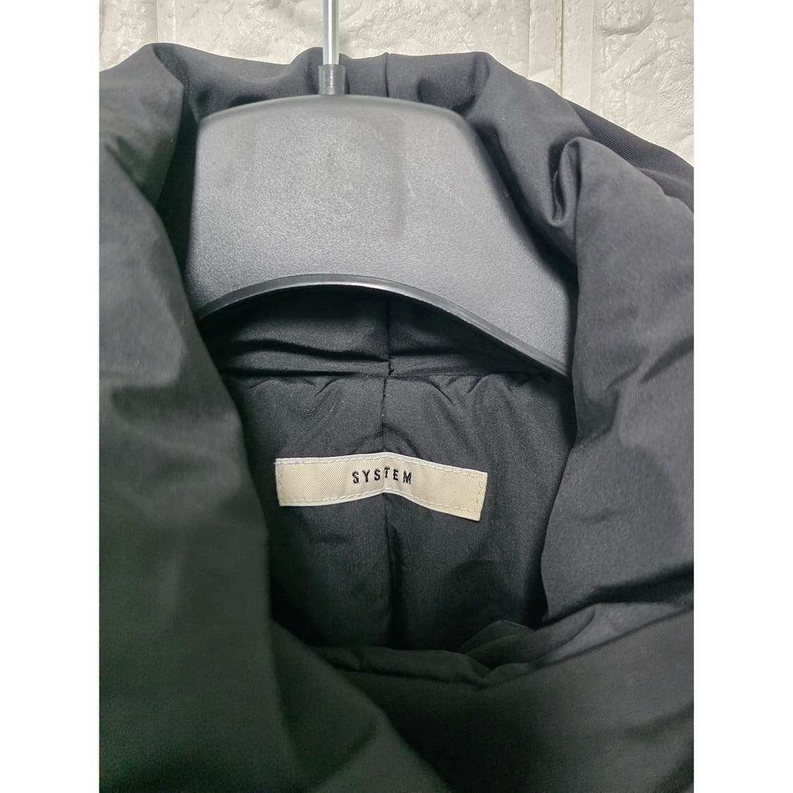 택포) 한섬 시스템 System 블랙 여성 다운 패딩 M 상품이미지2