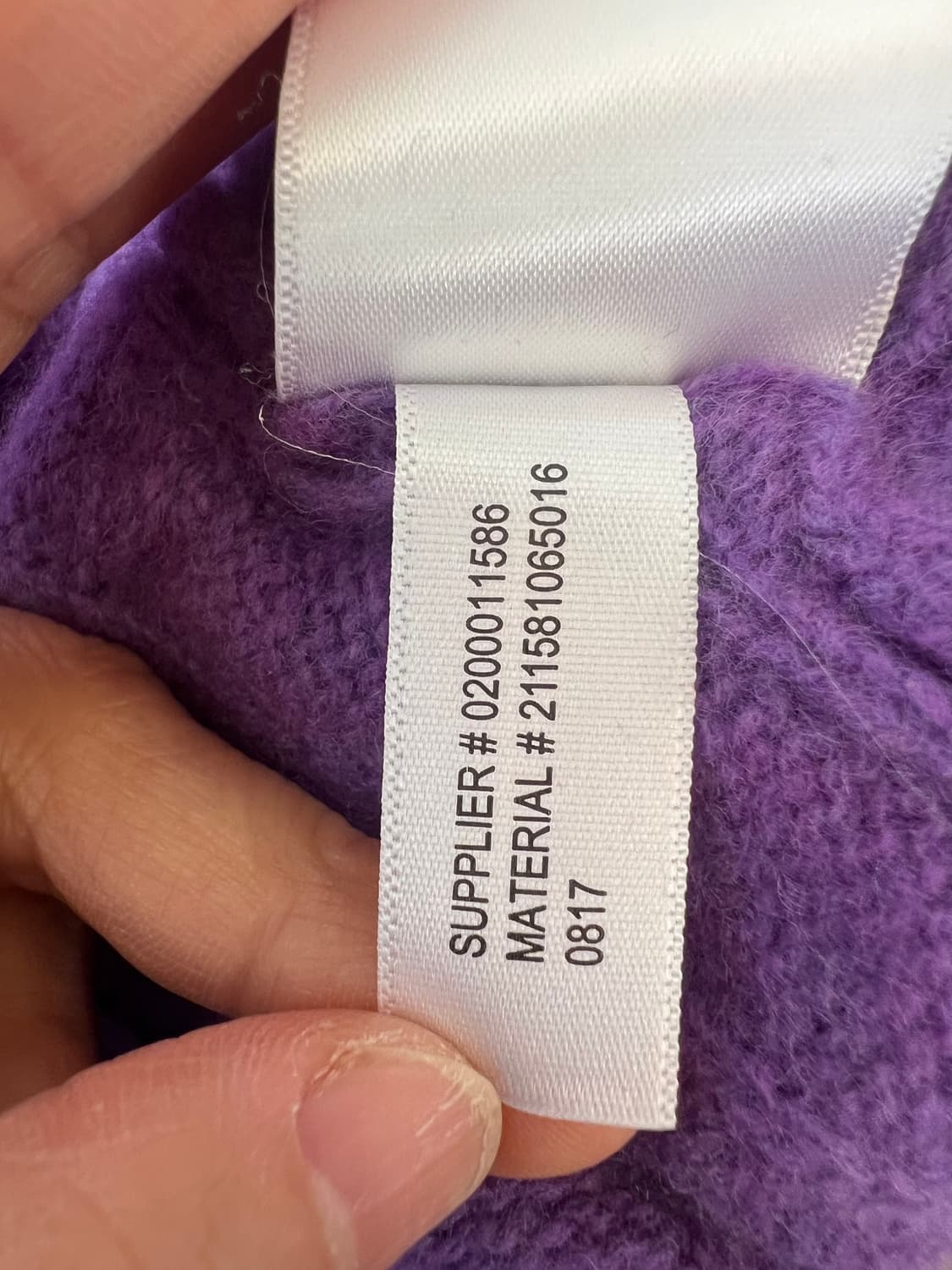 폴로랄프로렌 여성 퍼플 라운드니트 케이블니트 상품이미지9