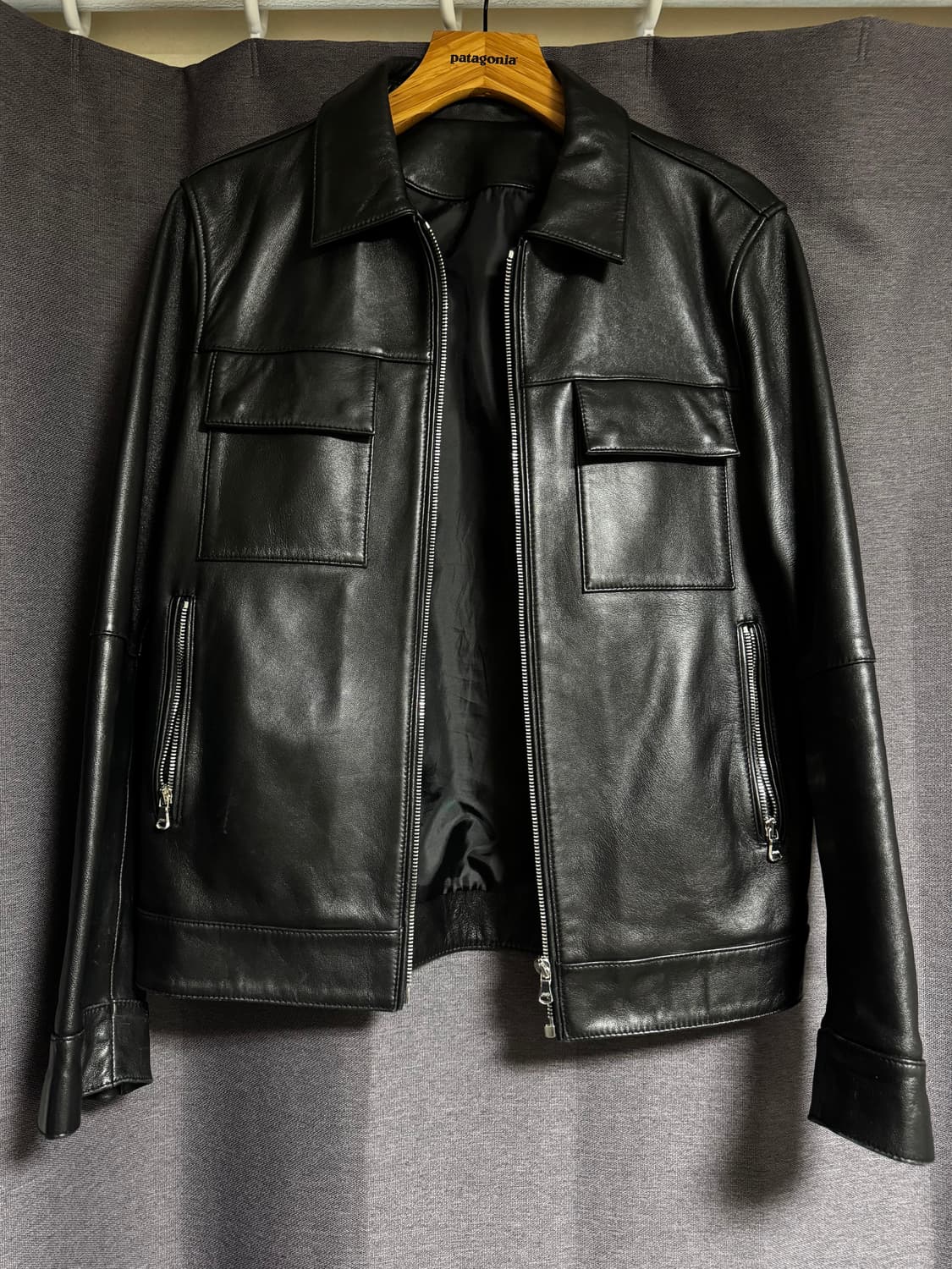 평화시장양가죽자켓 상품이미지1