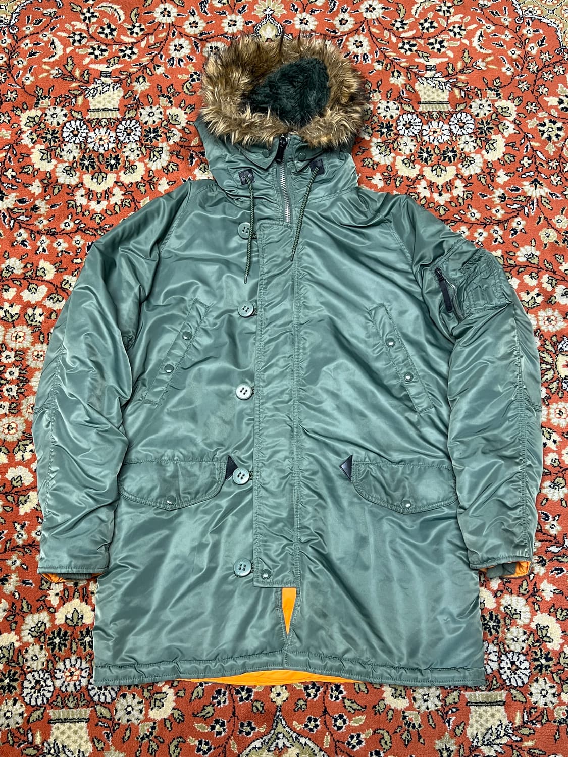 [XL] Schott N-3B 나일론 파카 상품이미지1