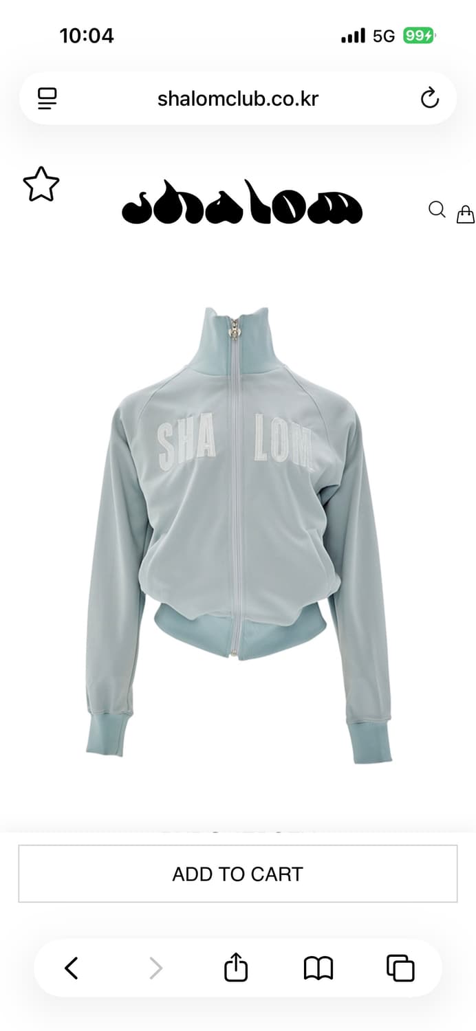 Shalomclub PURO JERSEY 해린착용 샬롬클럽 퓨로 져지 상품이미지1