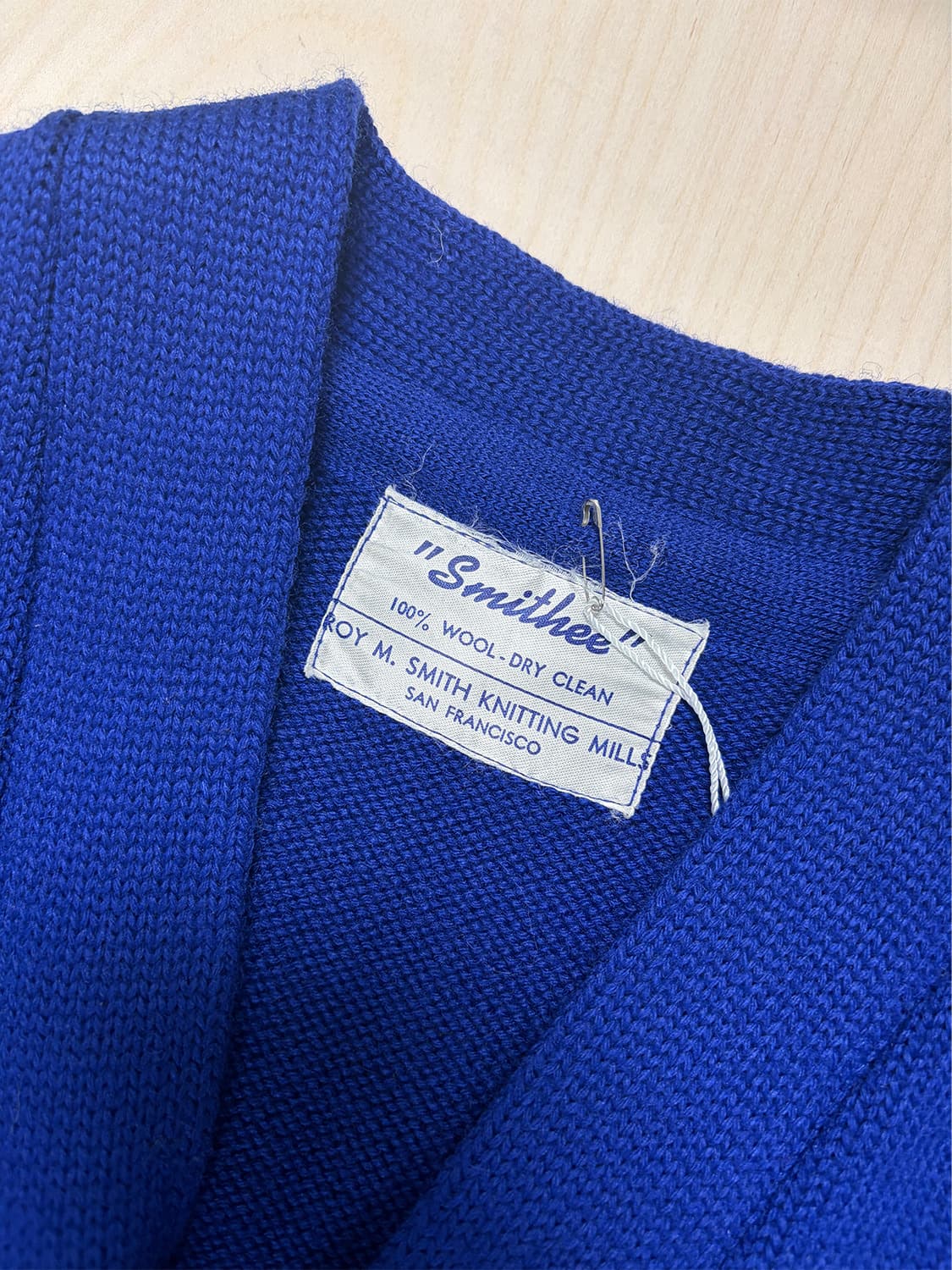 USA 빈티지 울 바시티 가디건 상품이미지9