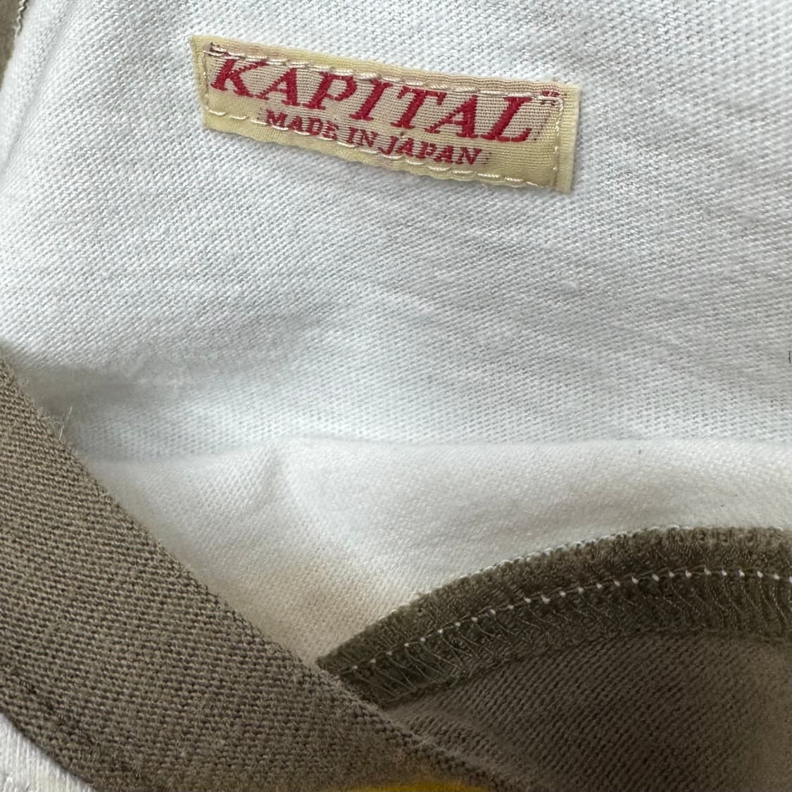 캐피탈 스마일 반팔 링거티 4사이즈 팝니다 상품이미지4