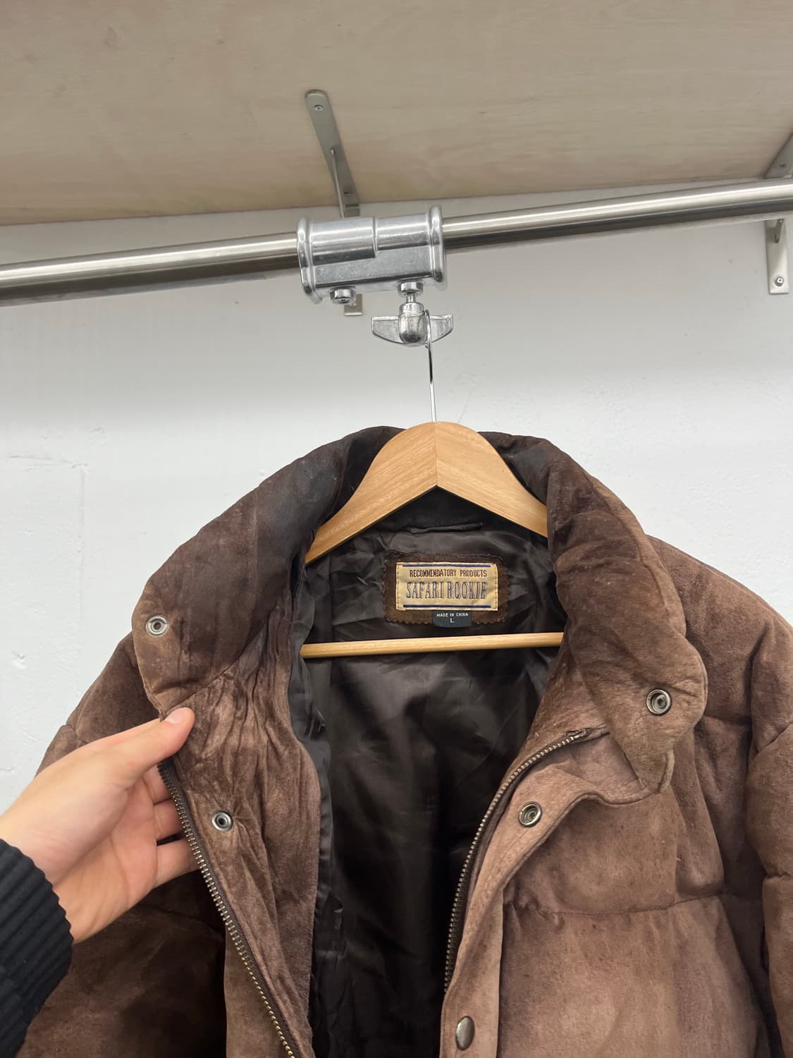 XL) 스웨이드 패딩  상품이미지4