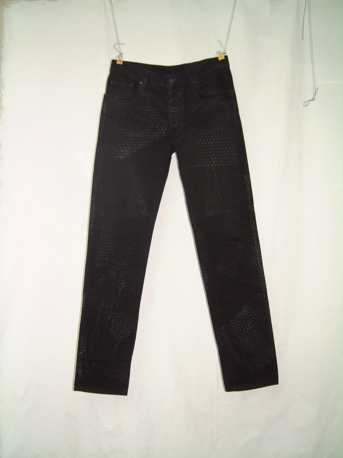 Helmut lang 03ss rubber tire print jeans 상품이미지1