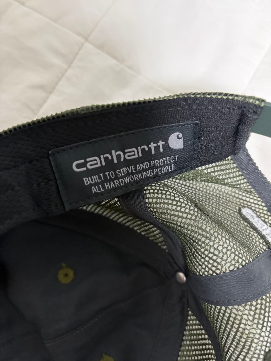 칼하트 버팔로 메쉬캡 올리브 그린 상품이미지3