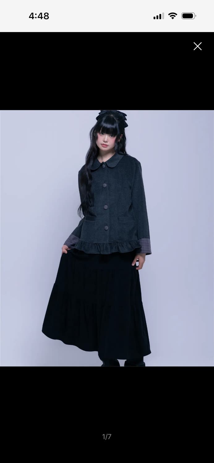 나이엔 빈티지 캉캉 스커트 ver.2 상품이미지1