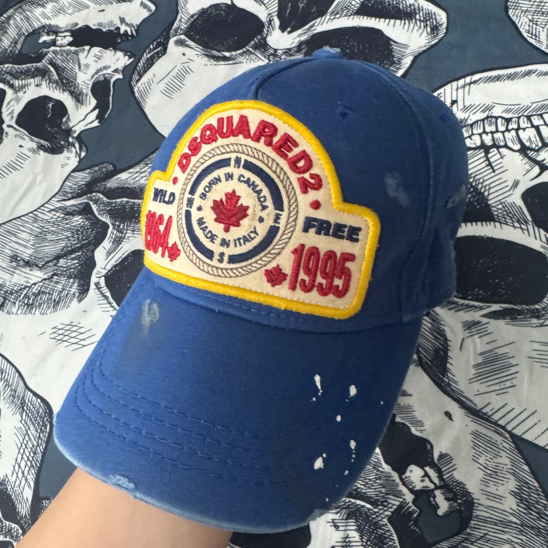 디스퀘어드 더티워싱 볼캡 상품이미지2