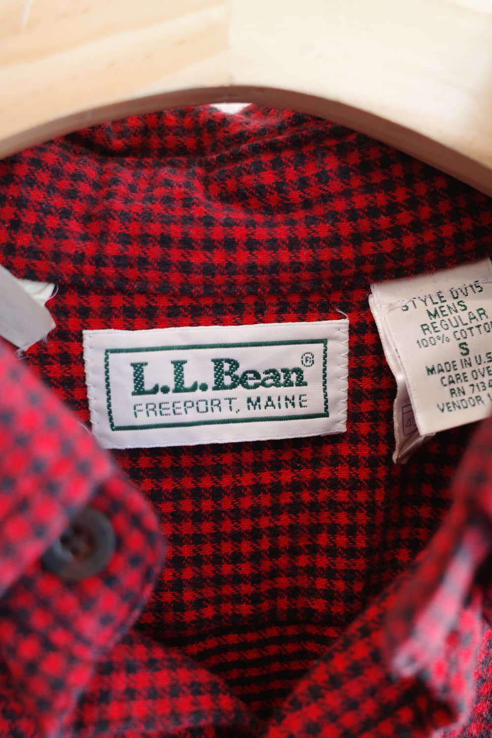 L.L.Bean 엘엘빈 플란넬 셔츠 (MADE IN USA) 상품이미지3