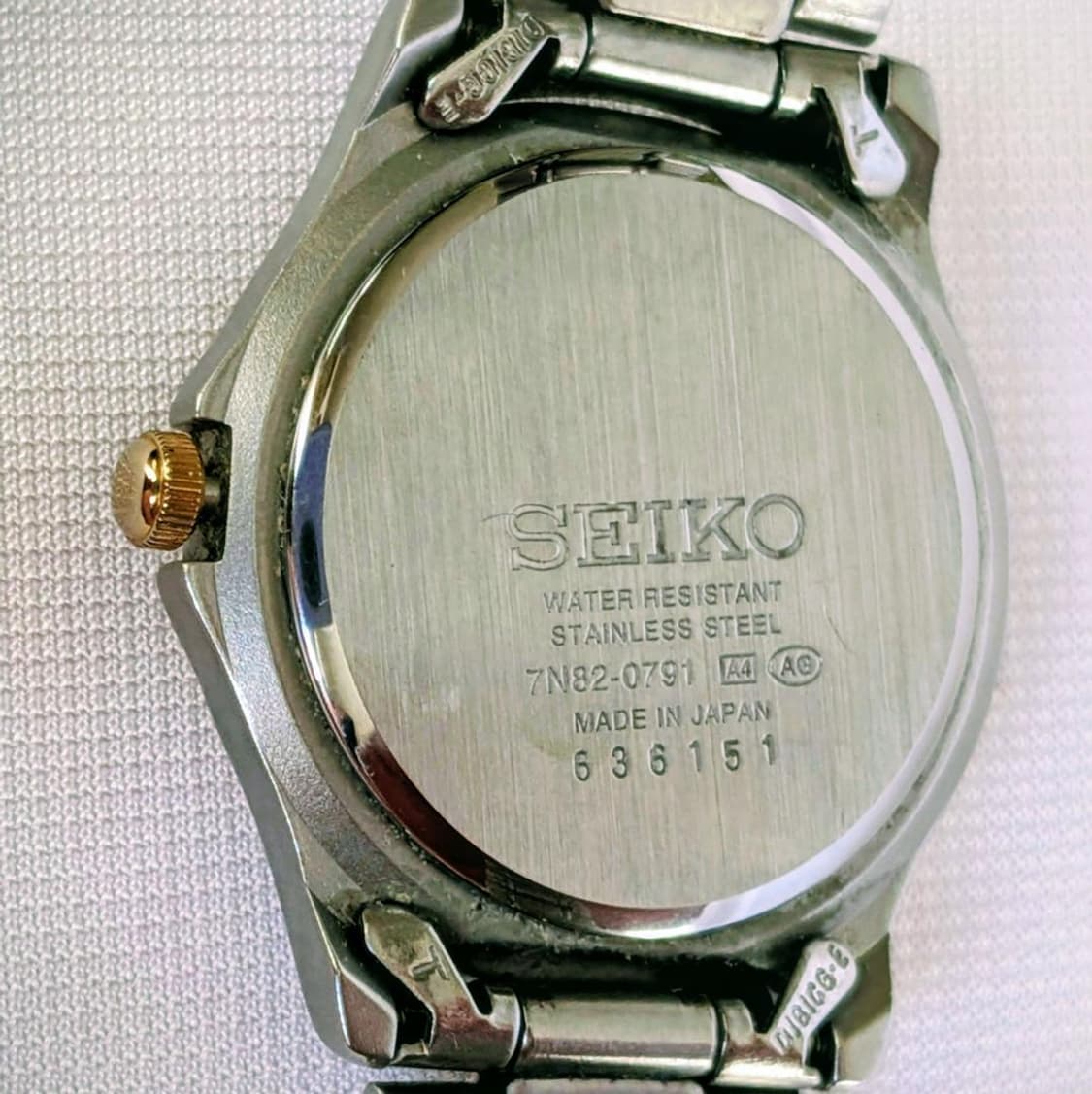 세이코 스피릿 빈티지 콤비 쿼츠 시계 상품이미지5