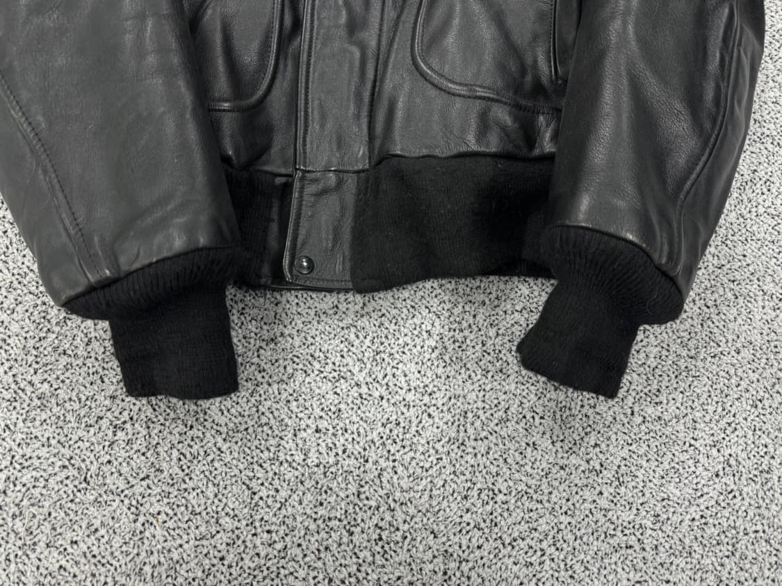 Golden Flecce 80-90s G-1 레더자켓 상품이미지3