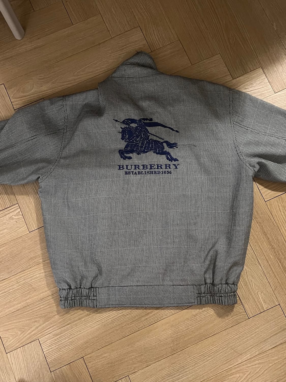 버버리 빈티지 블루종 자켓 상품이미지1