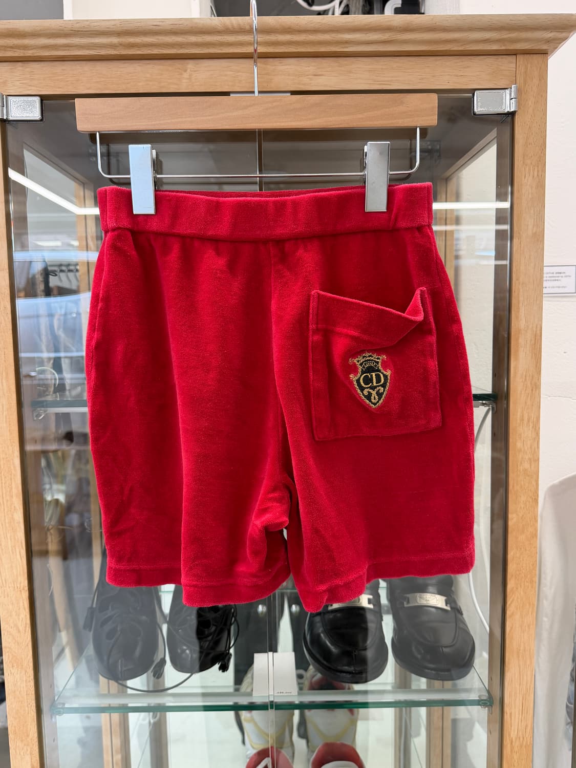 90s terry logo shorts  상품이미지3