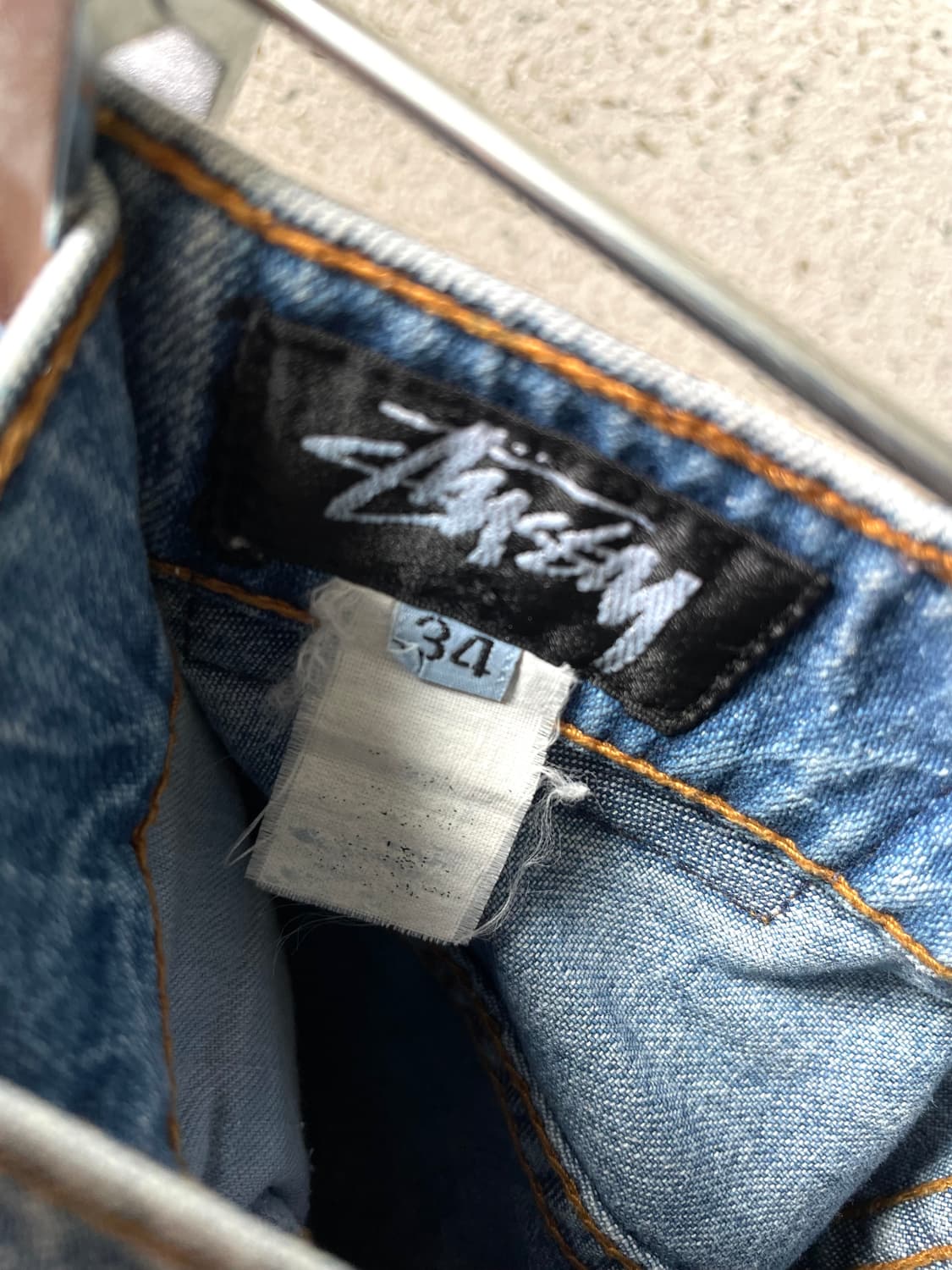 80s 올드 스투시 데님 팬츠 상품이미지3