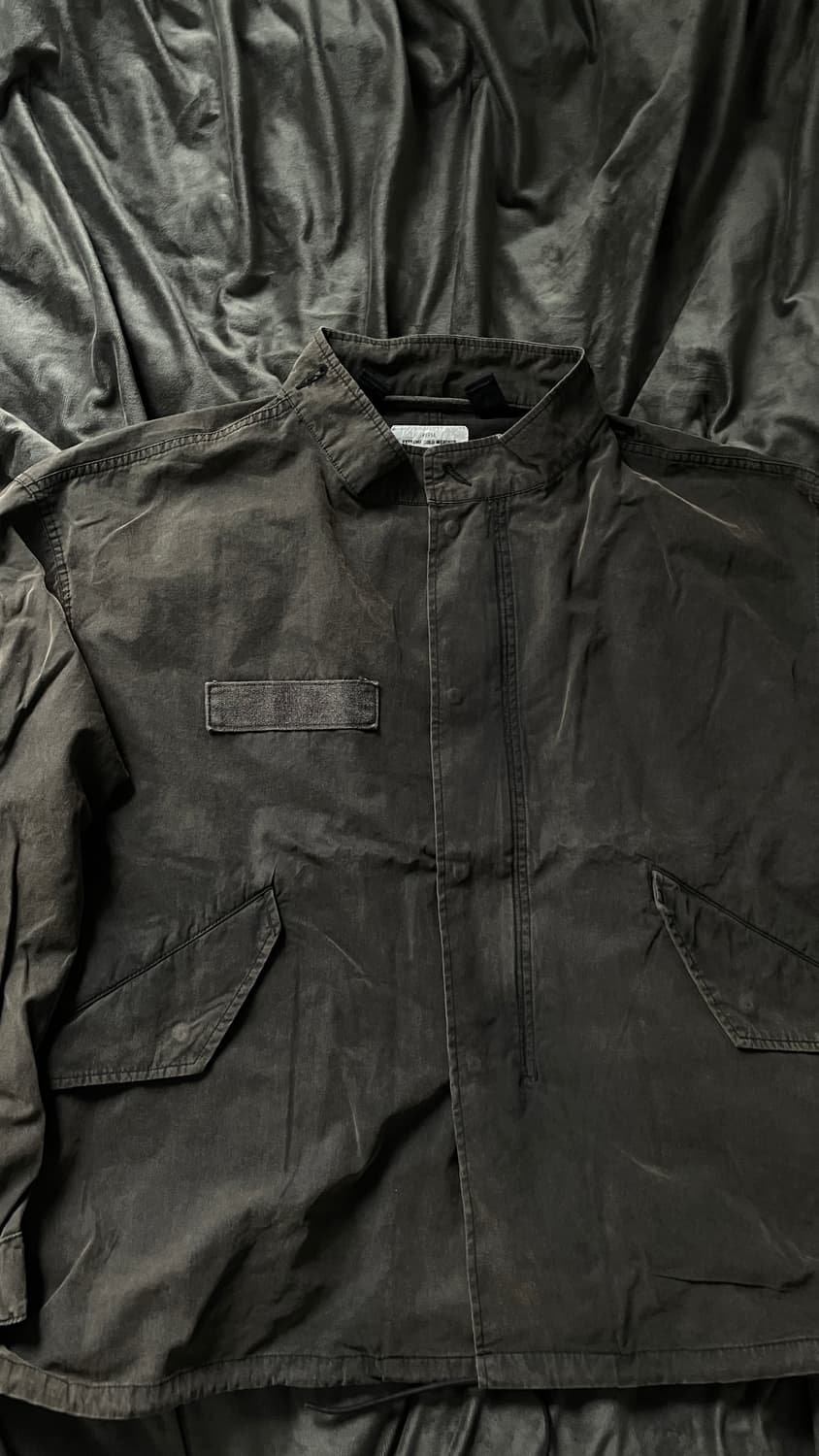 택포함 새상품 프릭스스토어 m65 숏 모즈 코트 페이디드 블랙 M사이즈 상품이미지1