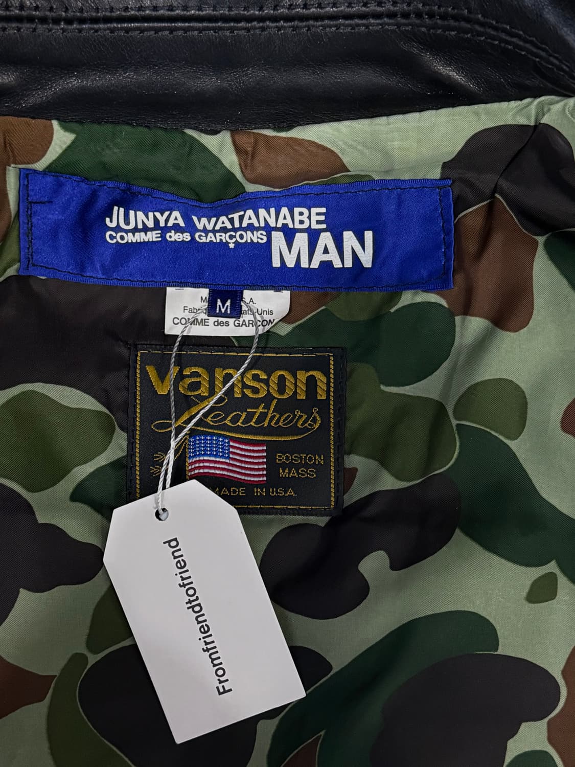 Junya Watanabe MAN × Vanson Perfecto 자켓 상품이미지7