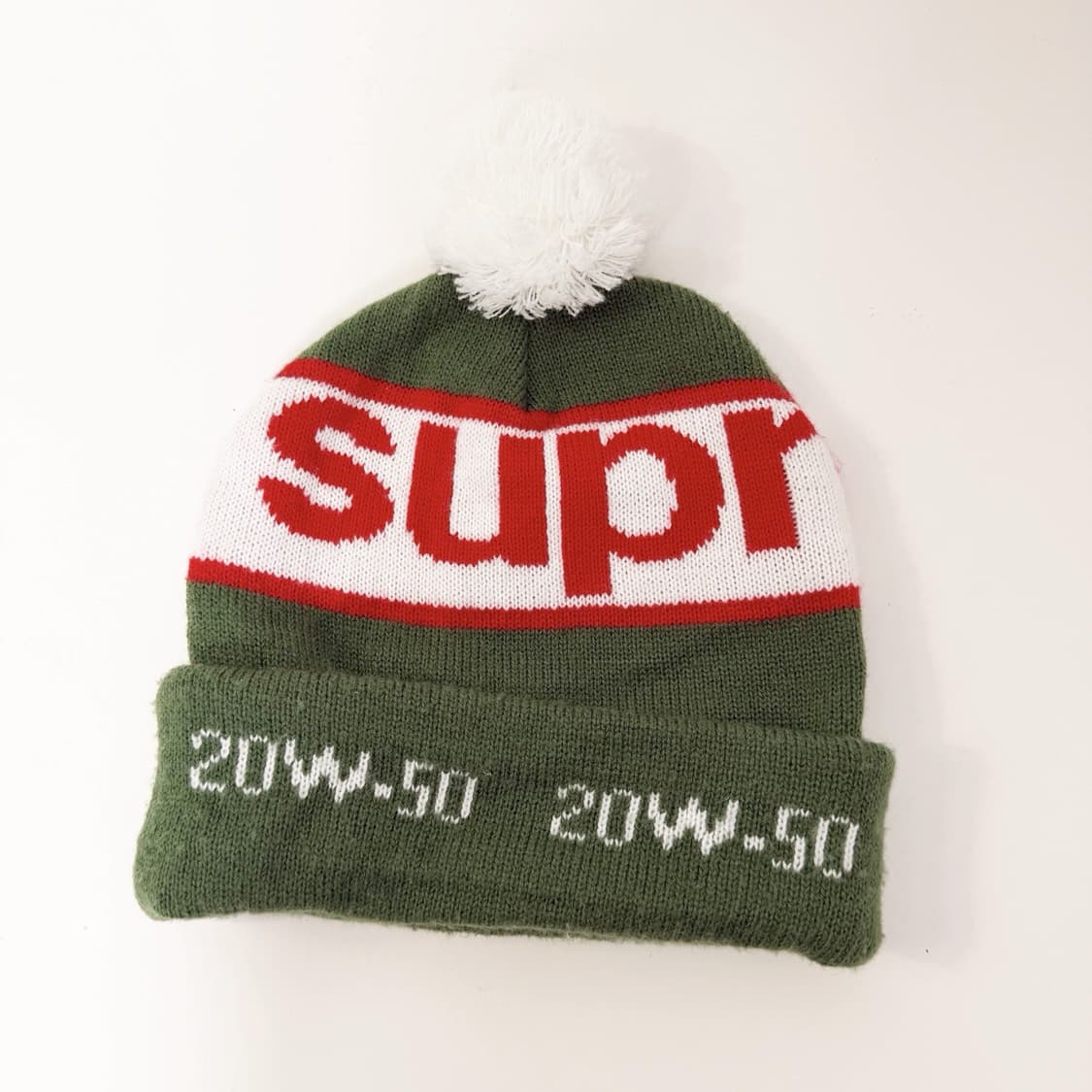 슈프림 개러지 비니 그린 상품이미지1