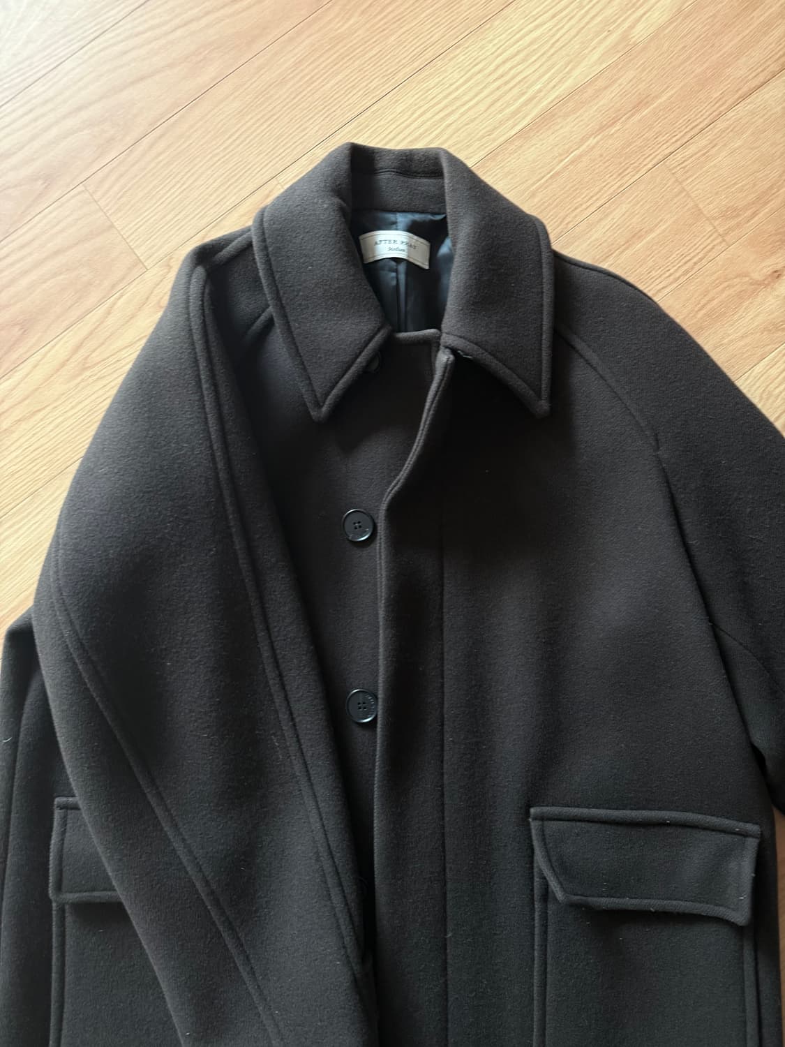 애프터프레이 발마칸 브라운 코트(size:M) 상품이미지5