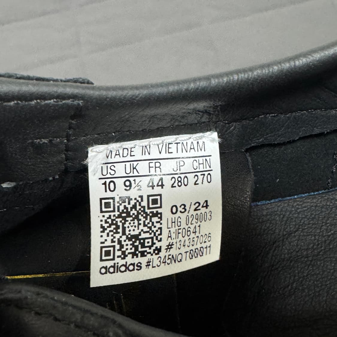 아디다스 삼바 데콘 코어 블랙 280 사이즈 IF0641 새상품 상품이미지4