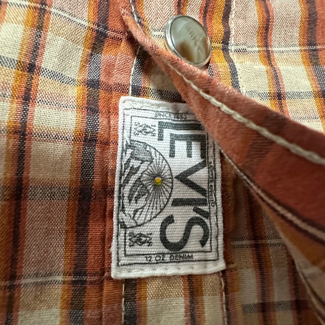 LEVI'S white tab western shirt 상품이미지4