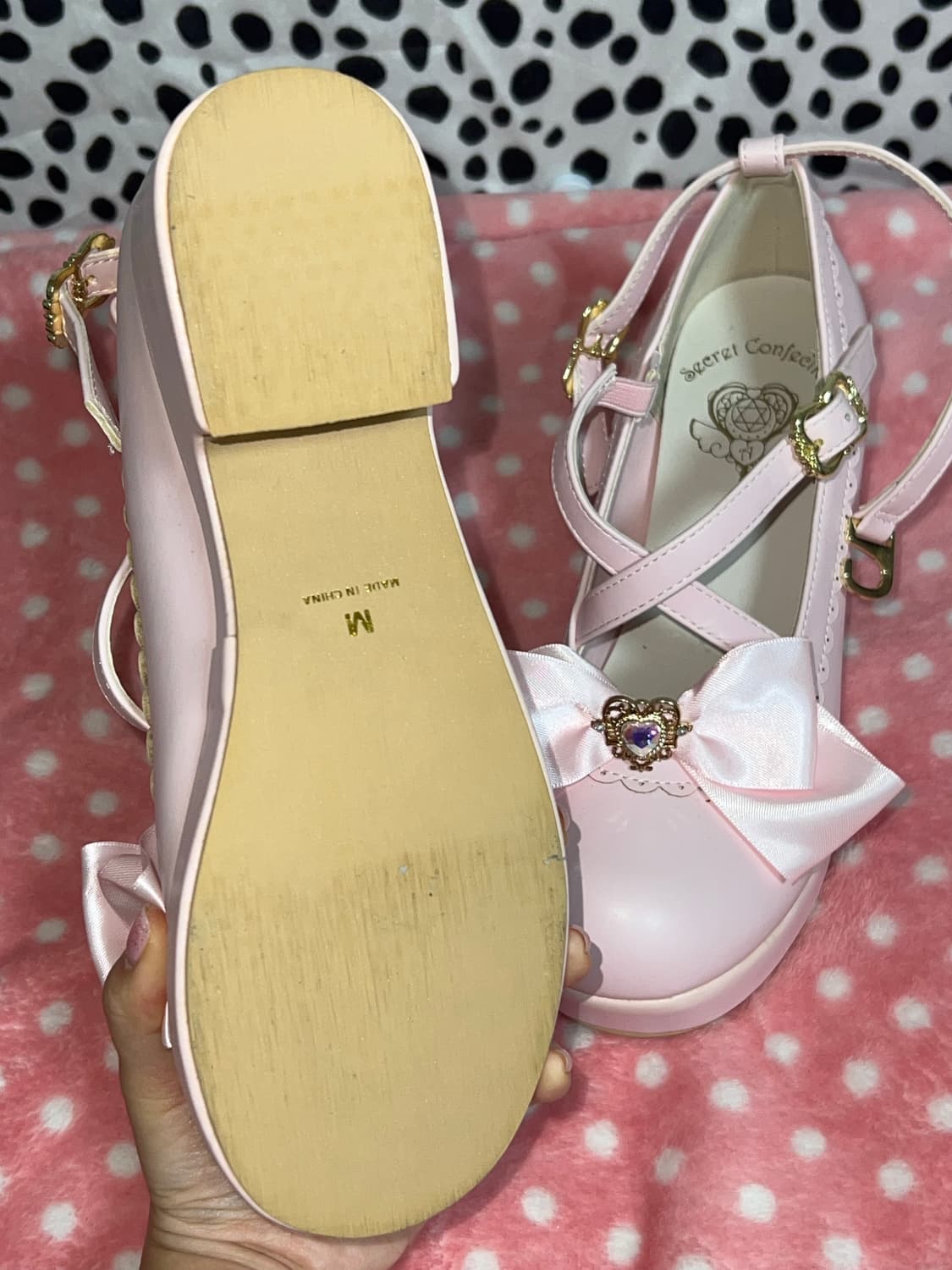 지뢰계 양산형 양지뢰 리즈리사 구두 로리타  상품이미지5