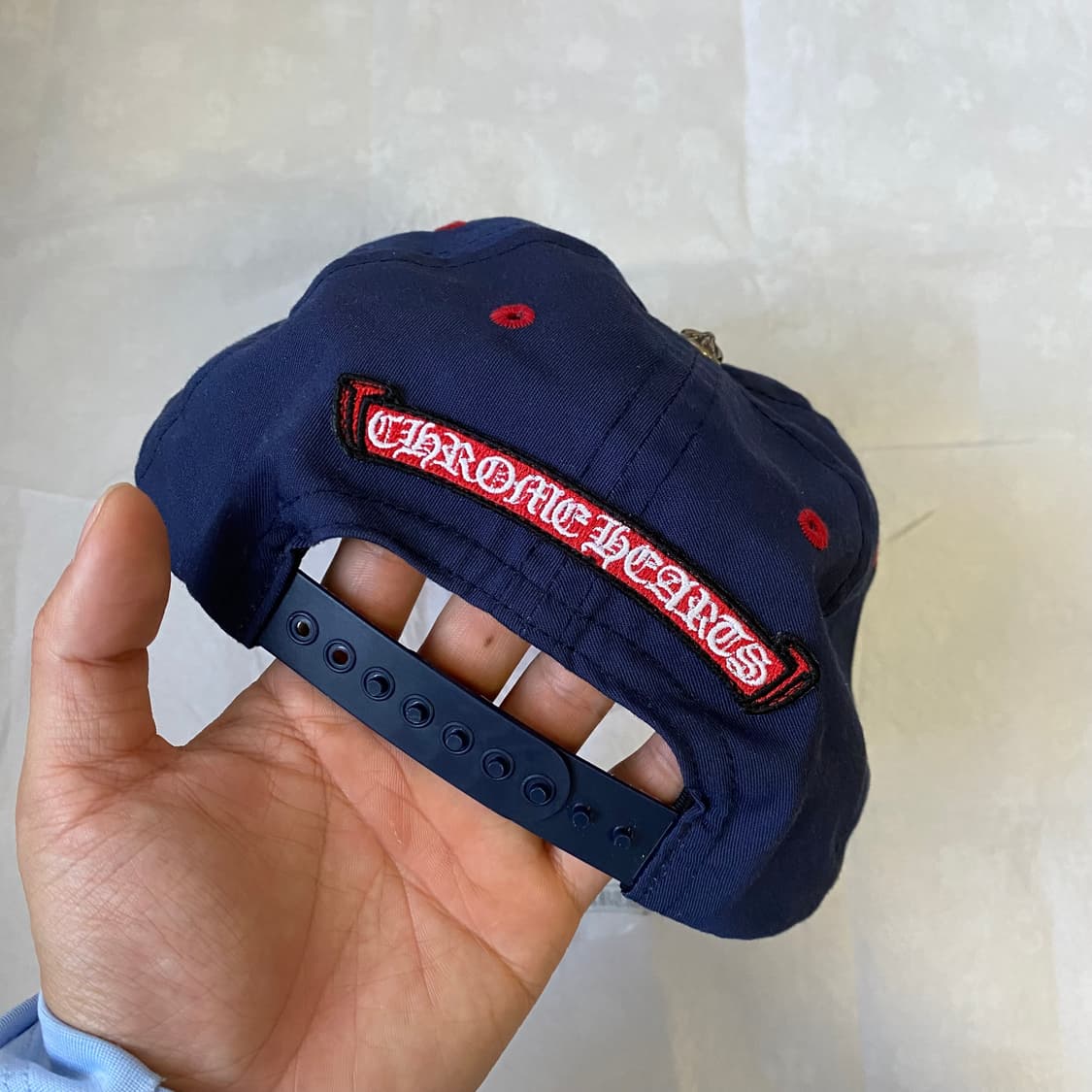 [Free] 크롬하츠 가스스테이션 모자 캡 네이비 상품이미지4