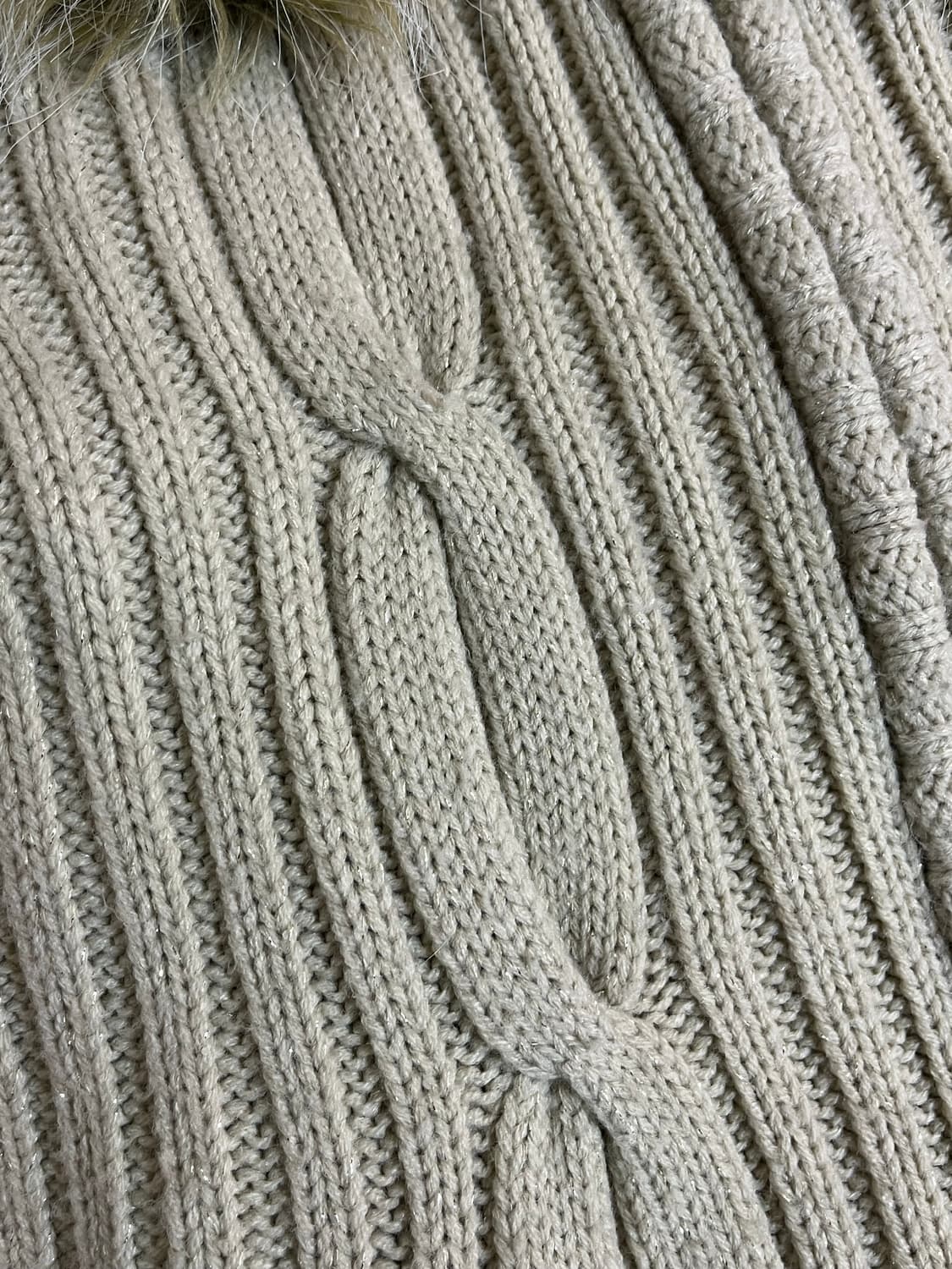 vintage fur knit hoodie 상품이미지3