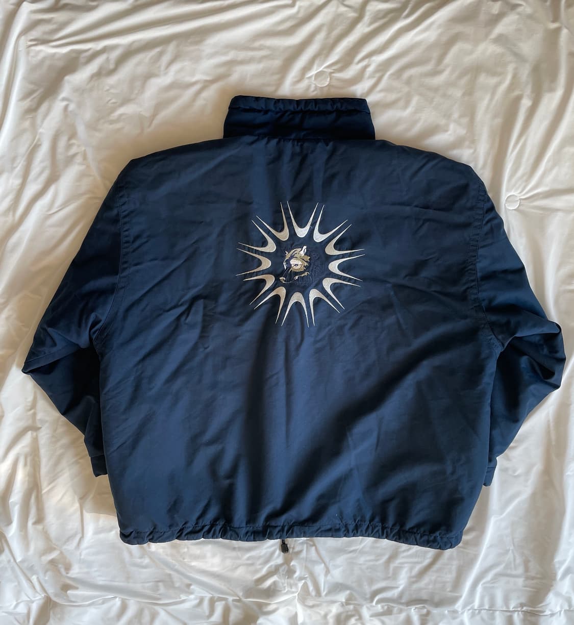 포르투갈 빈티지 늑대 자수 아노락 상품이미지1