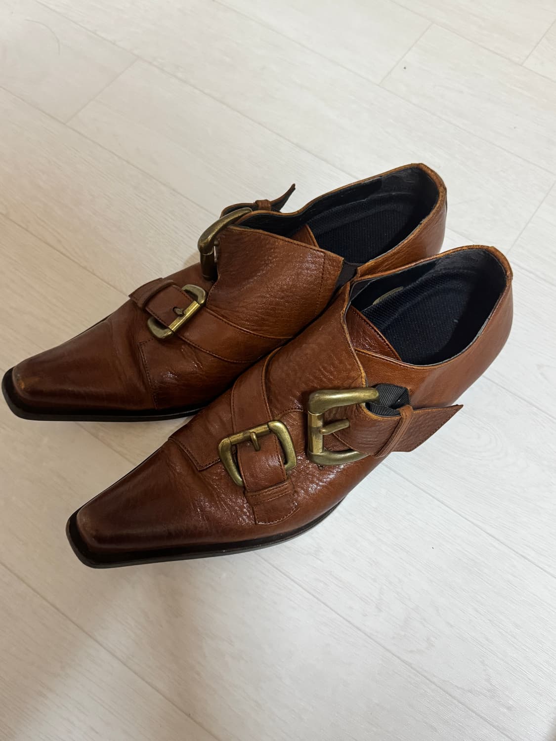 훕데두 레더 벨크로 슈즈 상품이미지2