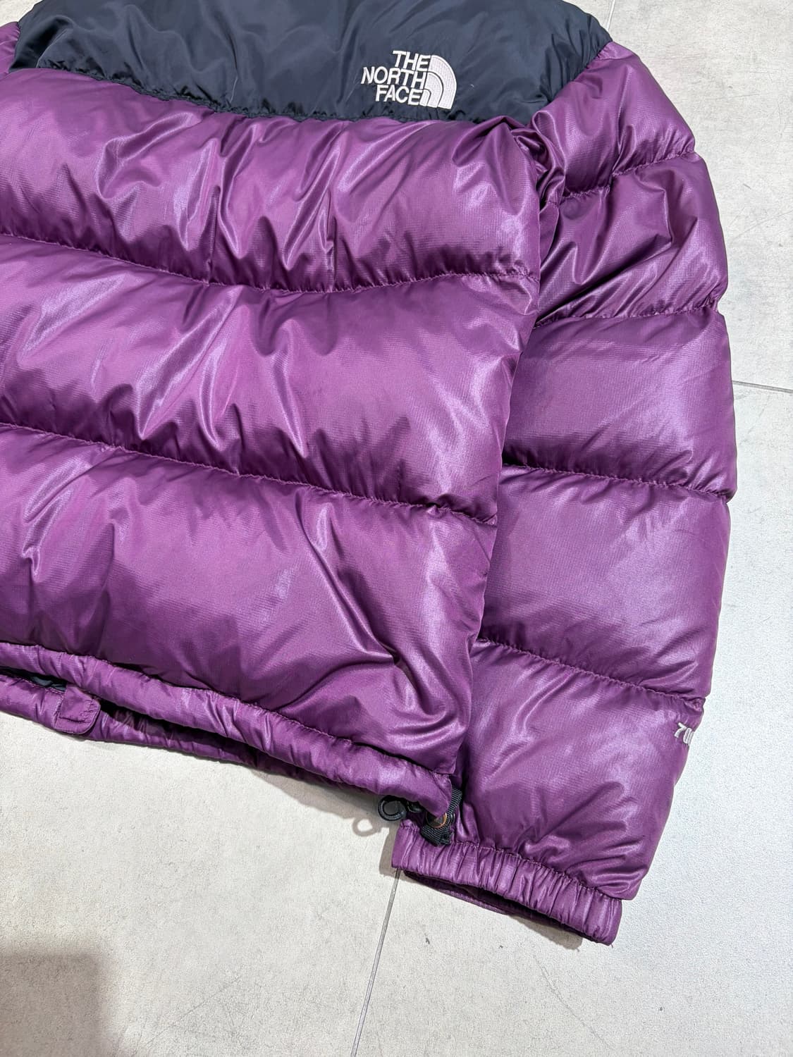 노스페이스 퍼플 보라색 눕시 700 패딩 상품이미지8
