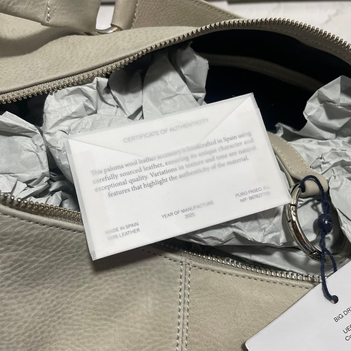 팔로마울 Big dry 빅드라이 백 그레이컬러 상품이미지6