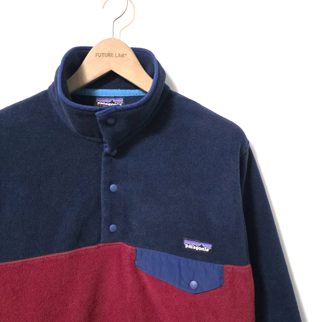 [S] 파타고니아 신칠라 스냅티 레드 네이비 상품이미지3