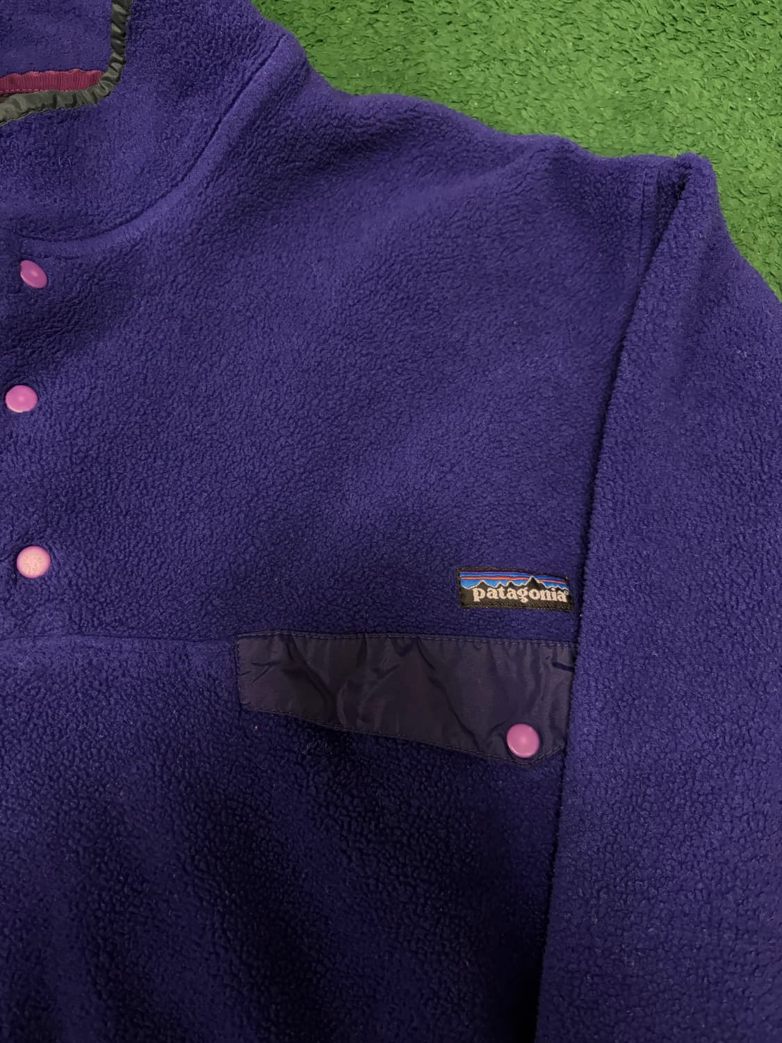 L) 90s 파타고니아 신칠라 퍼플 네이비 상품이미지2