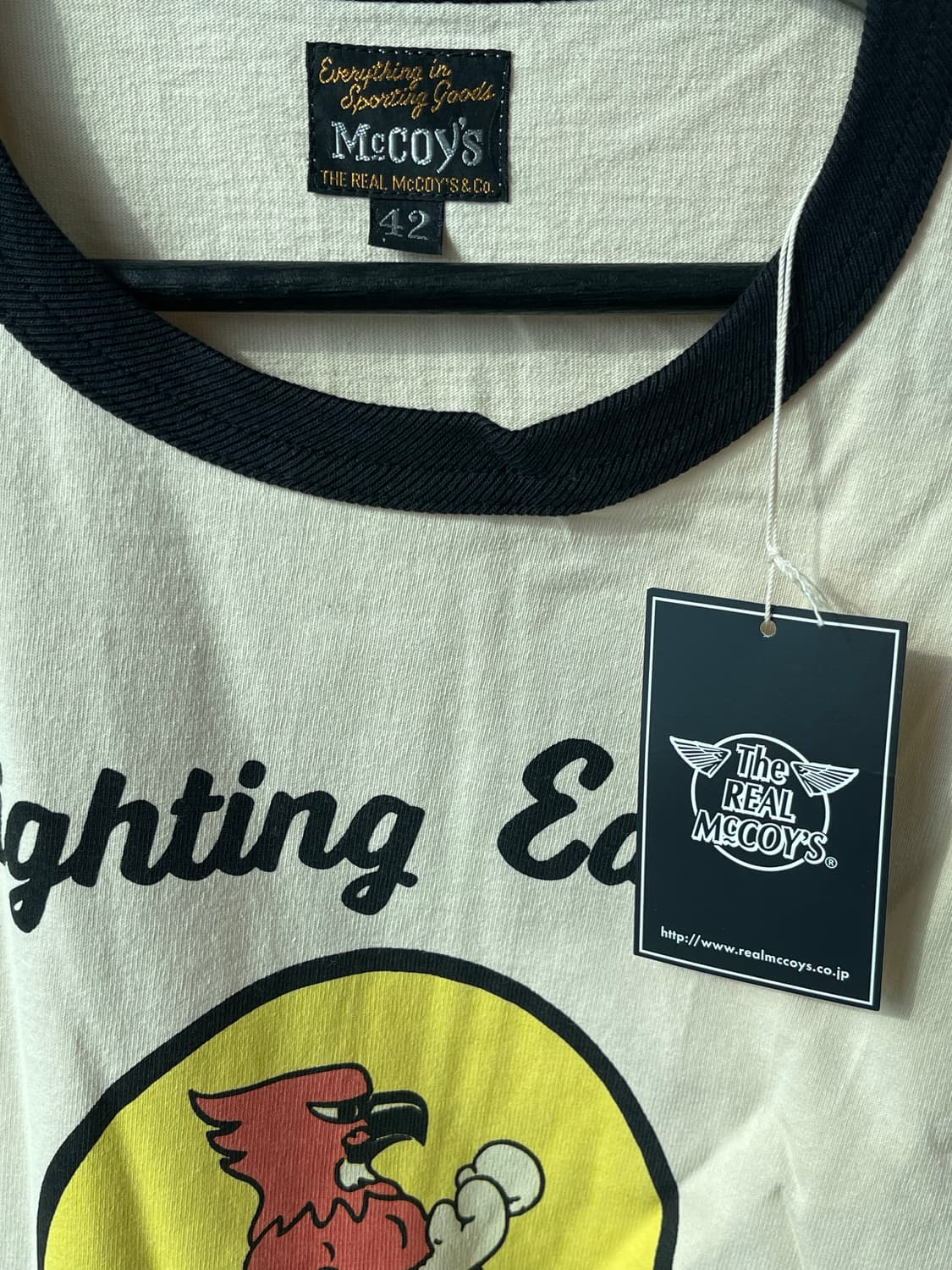 더 리얼 맥코이 Fighting Eagle 링거 티 상품이미지3