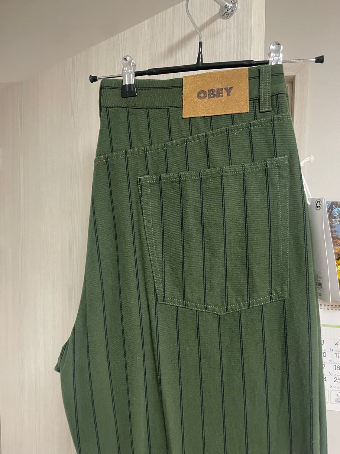 오베이 스트라이프 데님 새상품 상품이미지3